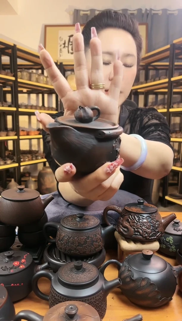 【闪购商品】壶根艺 手抓壶 荷花苞顶