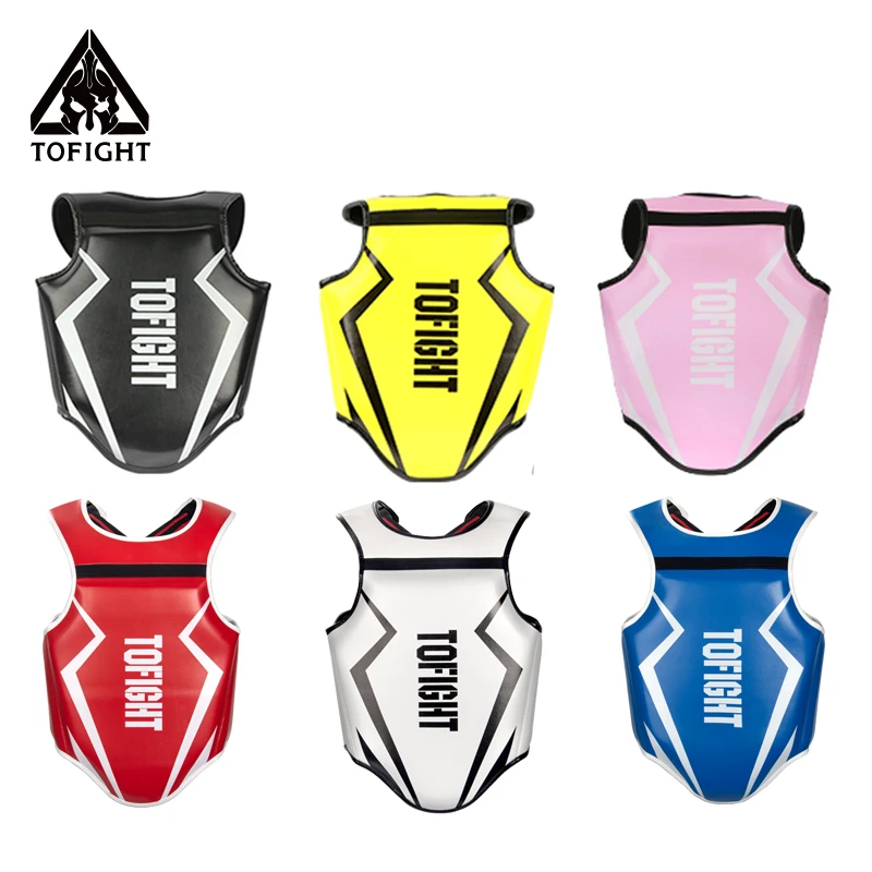 TOFIGHT拳击搏击护甲一体成型散打护胸成人儿童格斗训练比赛护具