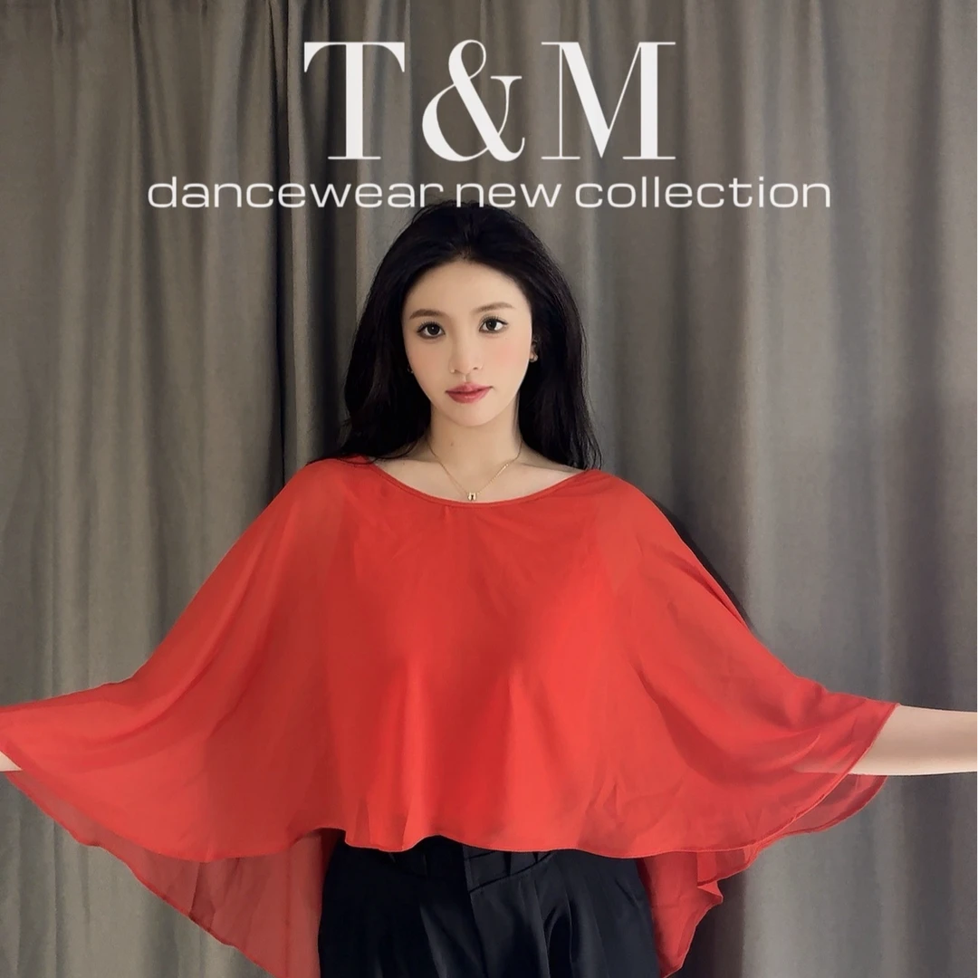 T&M舞服 Dancewear ｜玉蝴蝶｜优雅气质摩登舞上衣