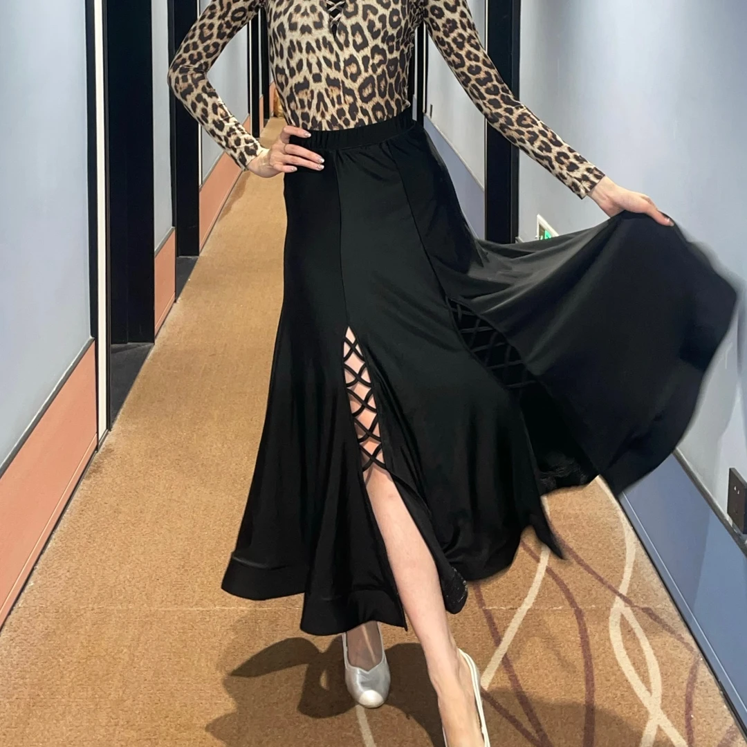 T&M Dancewear ｜心机百搭半身裙｜优雅气质摩登舞半身裙