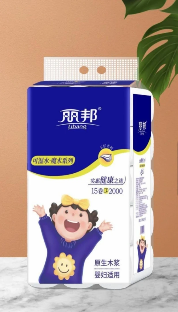 2000g＊1提/15卷｜丽邦可湿水卫生纸