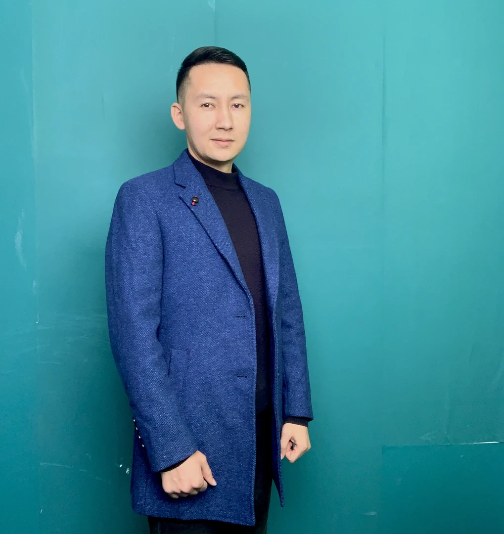 【乌市发货】中长款羊毛修身大衣外套