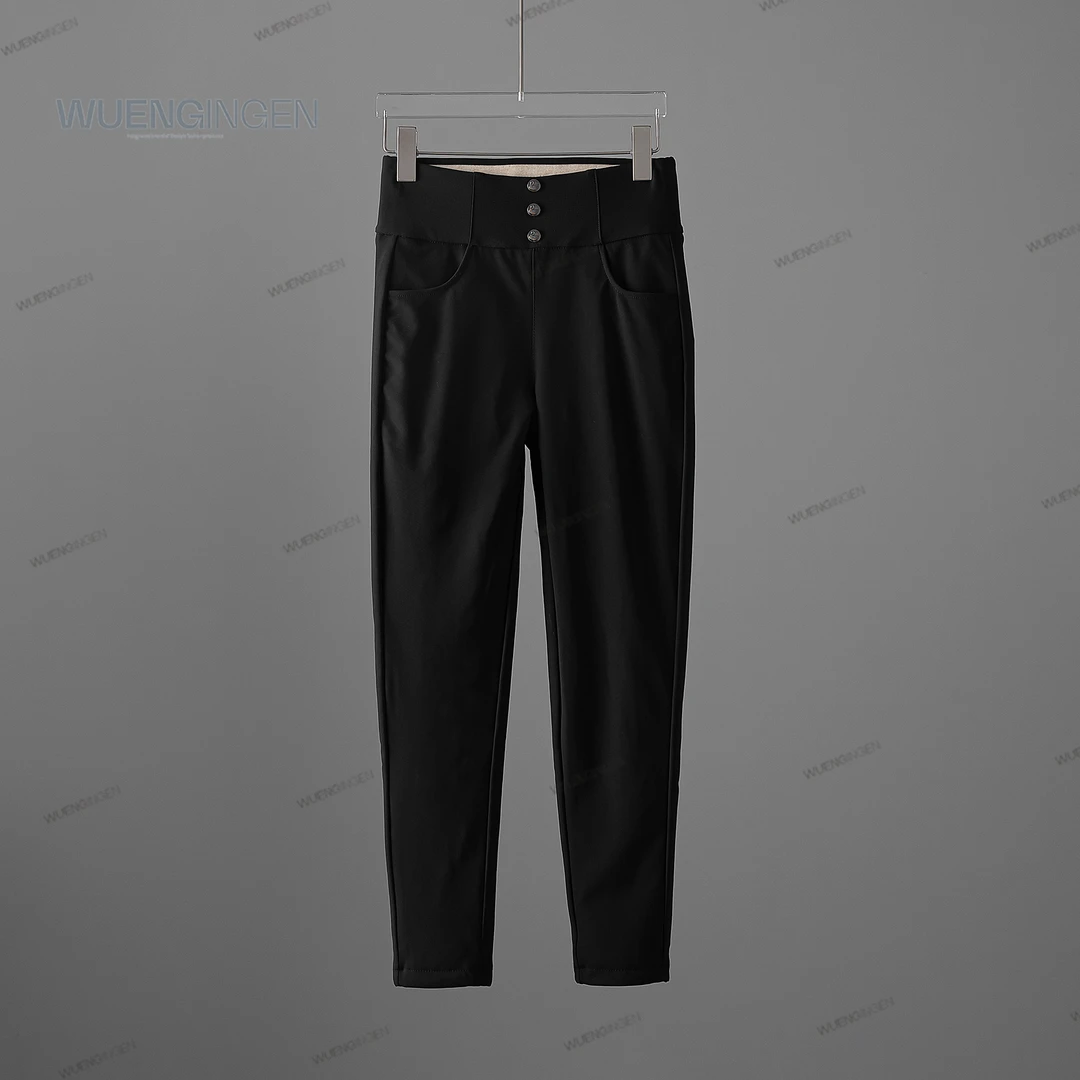 90鹅绒！7A抗菌！保暖驼绒鹅绒裤2401