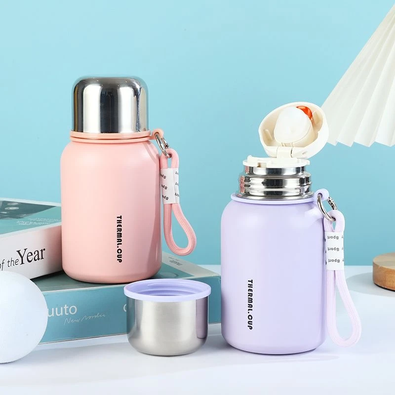 【玉希专属】新款316不锈钢学生运动男女士可爱小巧车载便携真空杯