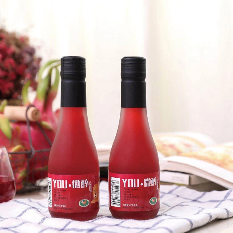 女人娇女士低度网红水果味酒微醺火龙果果酒5度水果酒瓶装