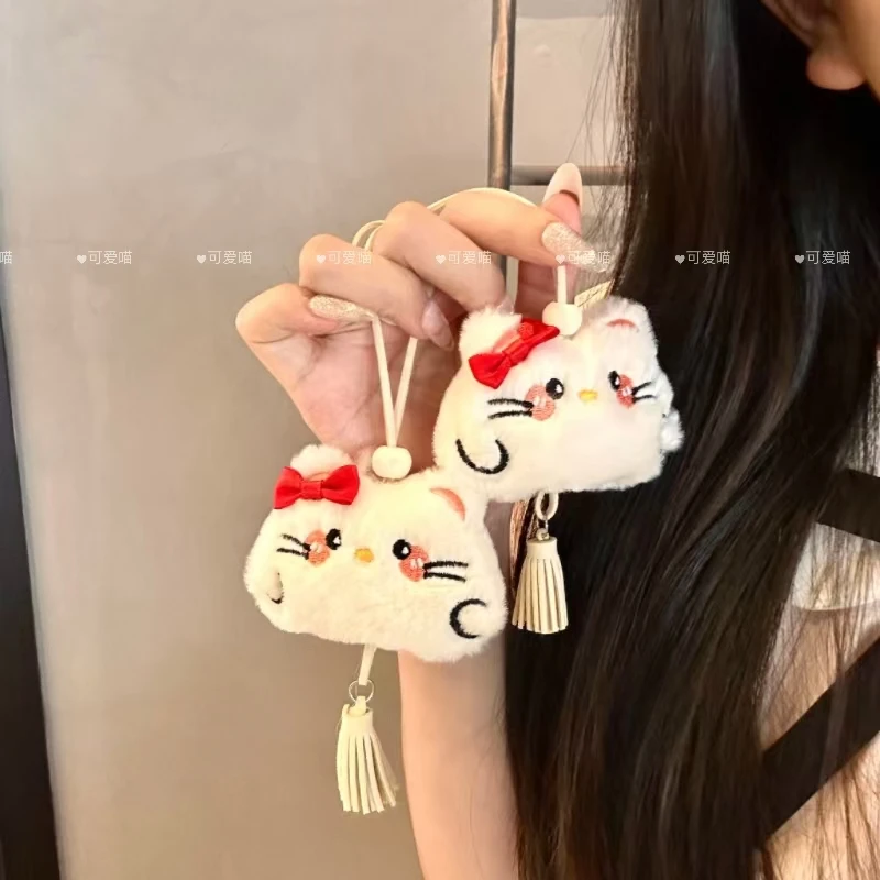 高颜值三丽鸥挂件包包装饰森系立体卡通布贴可爱ins