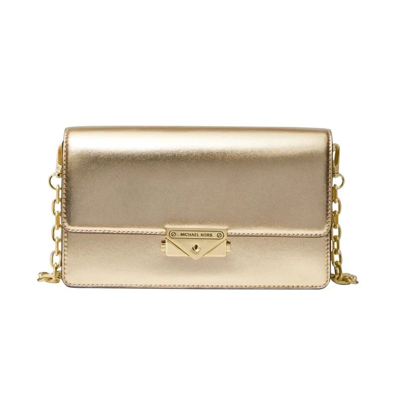 MICHAEL KORS 迈克高仕 中号法棍包金色 35F2G0EC6M