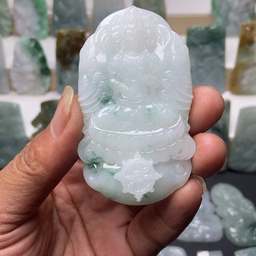 【闪购商品】翡翠颈饰未镶嵌装*工