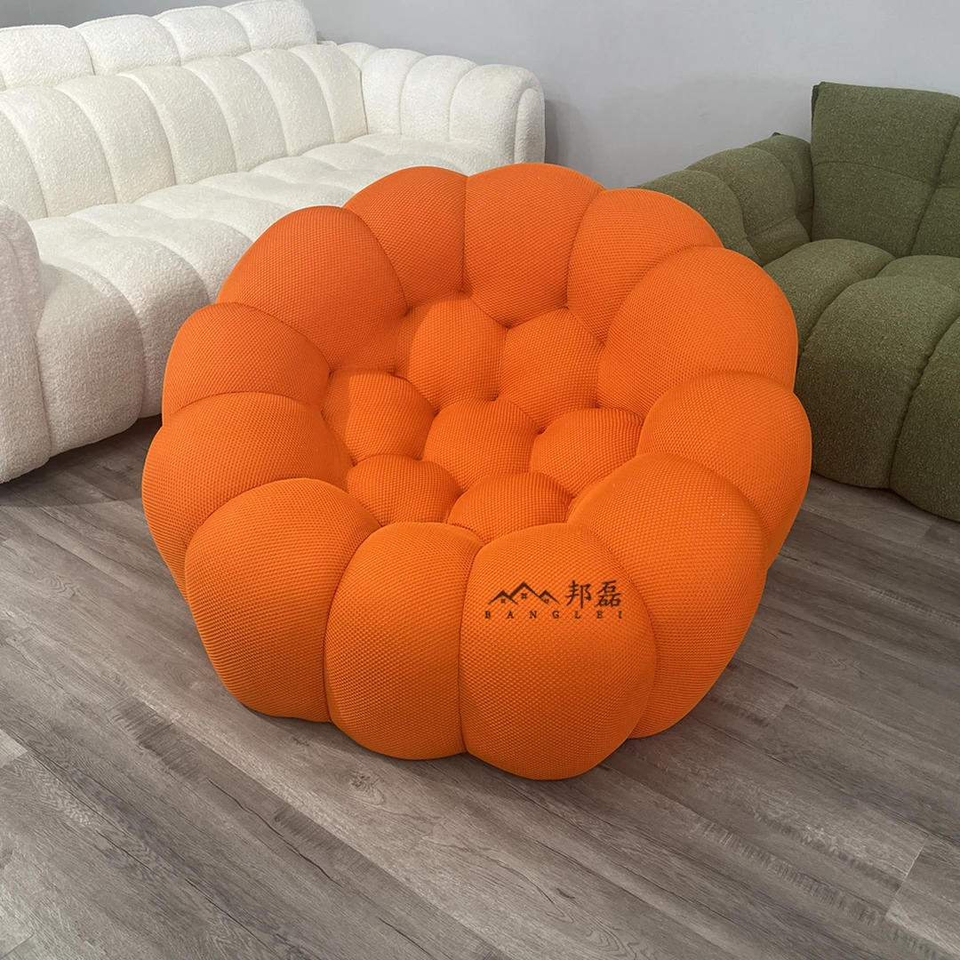 罗奇堡泡泡球创意客厅足球沙发设计师家用单人三人弧形创意休闲椅