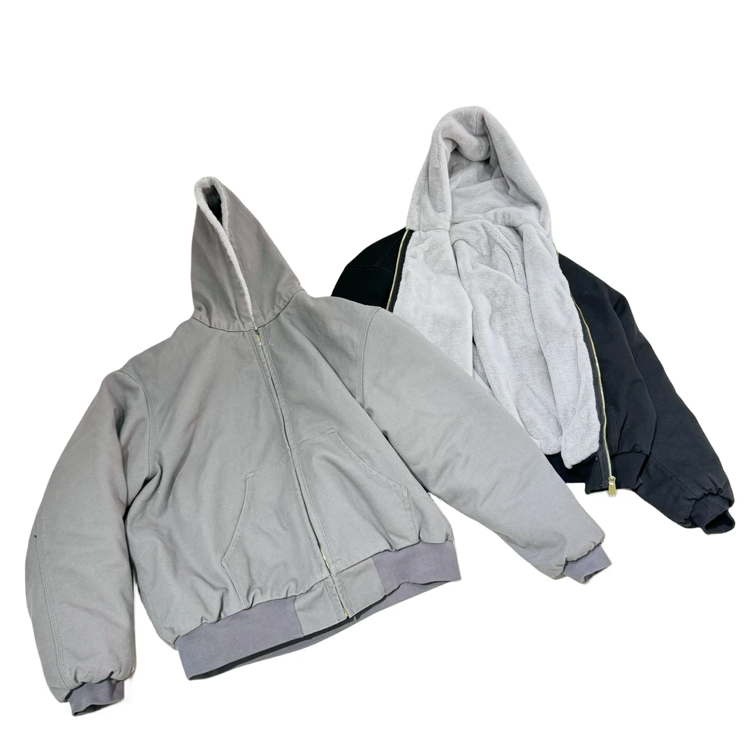 座山雕底特律新雪丽棉重磅加厚底特律j130短貂绒水洗过冬外套