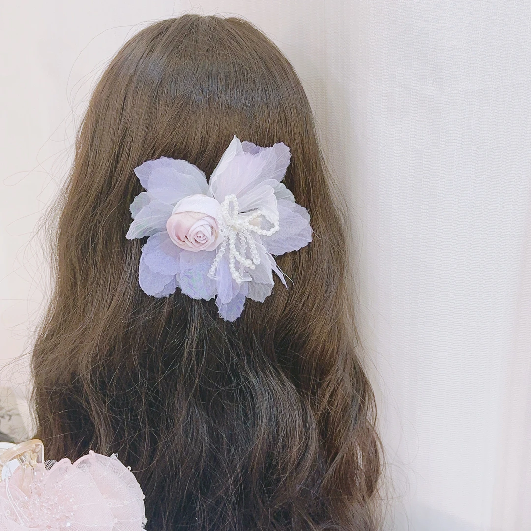 A13s【满9.9元发】甜美可爱发饰发夹抓夹发绳发箍头饰发夹超仙