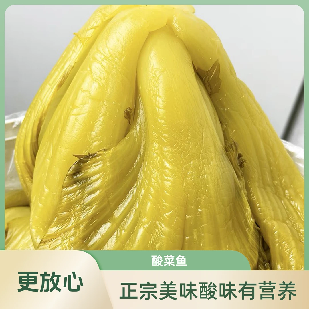 农户自种美味金汤美味鱼香味有营养湖南老坛鱼酸菜400g发酵优选