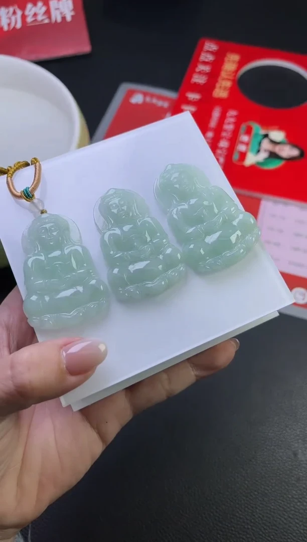 【闪购商品】翡翠观音未镶嵌翡翠/多样性发+CHSD843