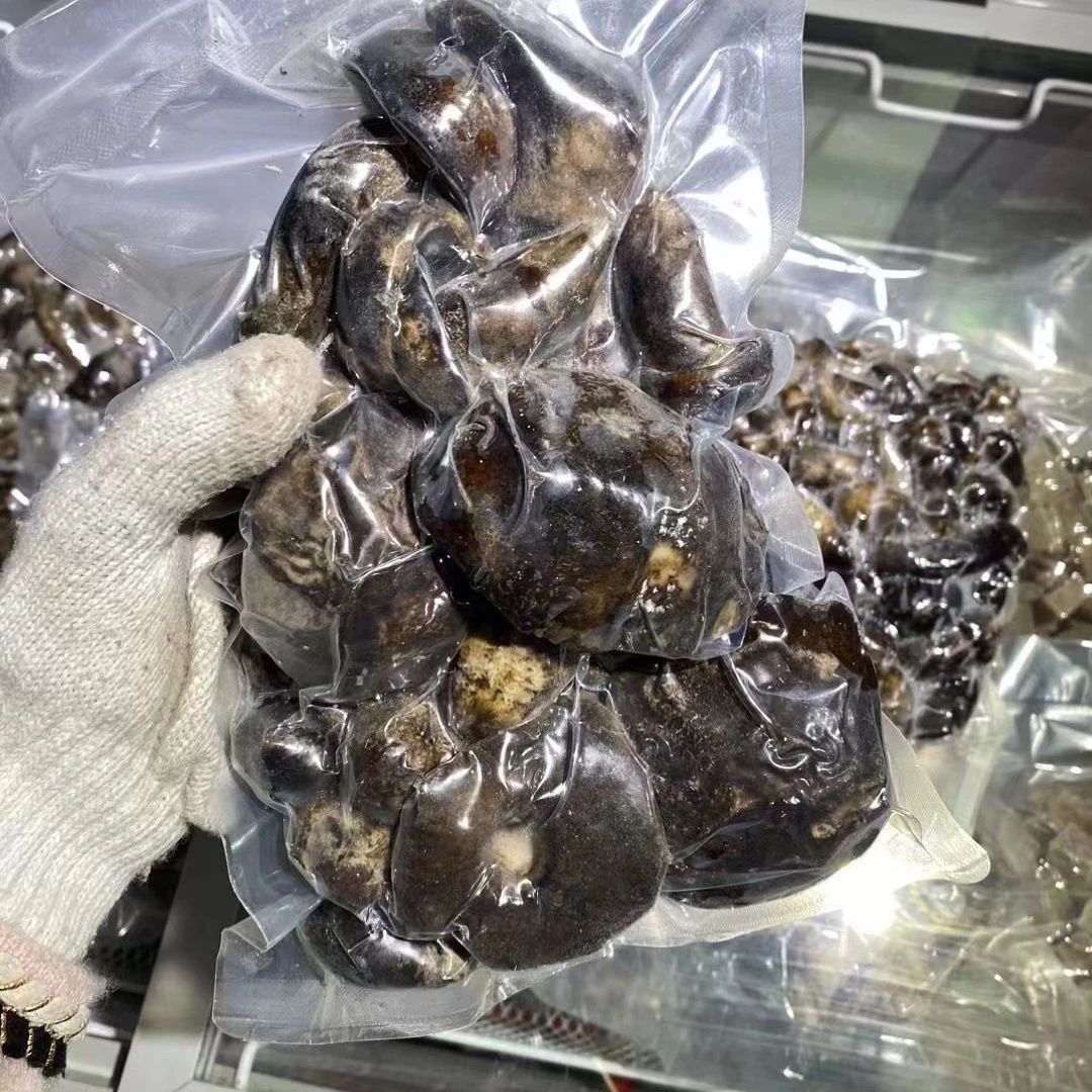 新疆阿勒泰哈巴河野生速冻黑蘑菇1000g 空运冷链包邮