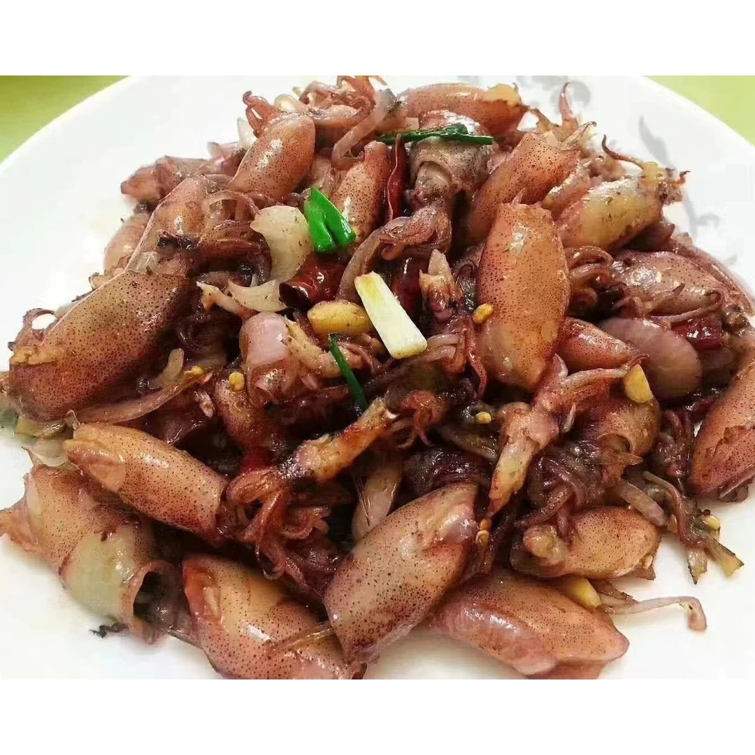 南澳岛本港小鱿鱼干 即食小鱿鱼干很有嚼劲，越嚼越香  海鲜