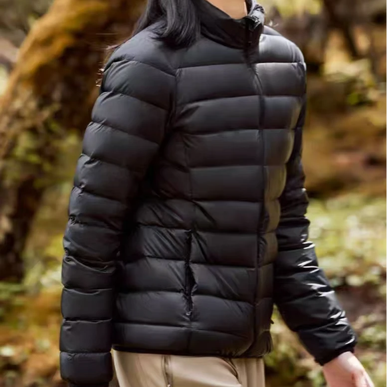 柒柒专属！9001冬季女士运动羽绒服短款修身保暖轻薄轻便可收纳