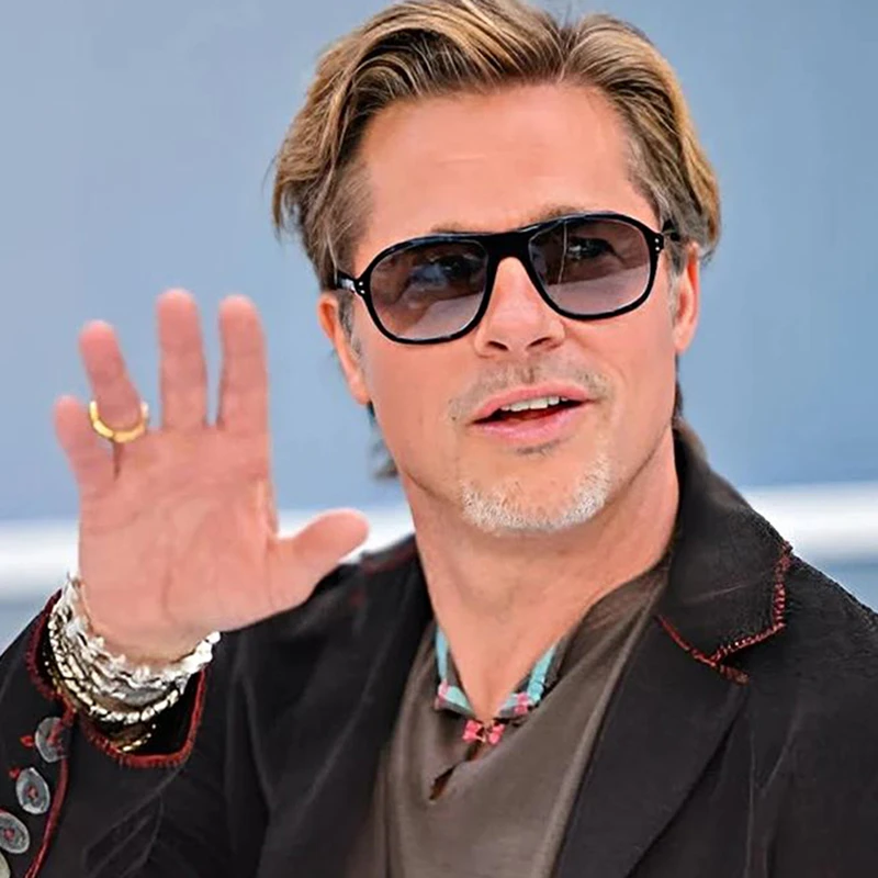 MOSCOT LEMTOSH太阳镜男士黑框眼镜布拉德皮特同款渐进茶色墨镜女