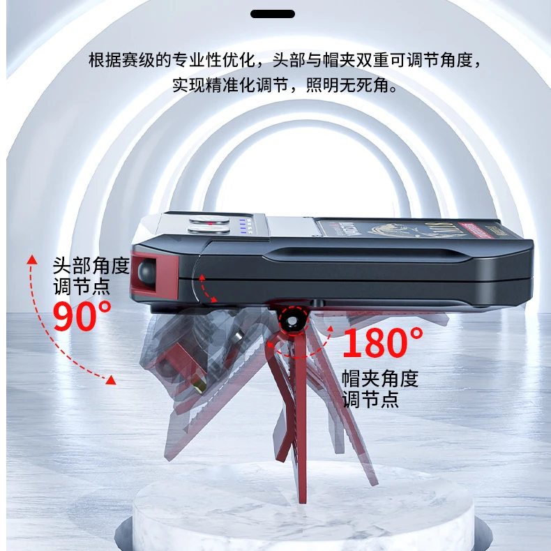 Warsun/沃尔森钓鱼头灯弱光夜钓专用感应帽夹灯饵料灯