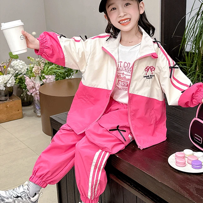 女童秋季套装小女孩秋款爆款2024新款洋气衣服时髦韩版网红春秋季