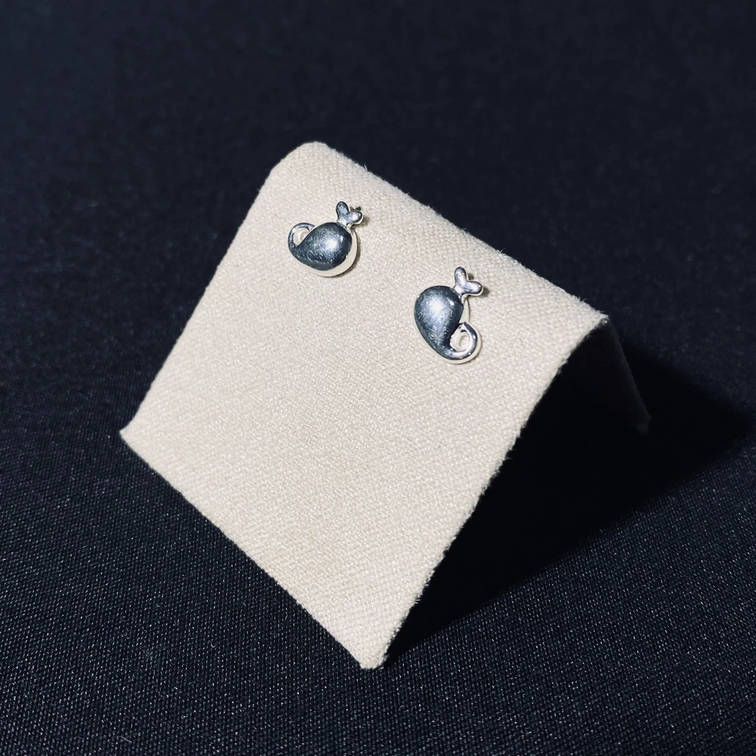 足银耳饰 足银耳饰 足银时尚百搭简约轻奢耳钉女