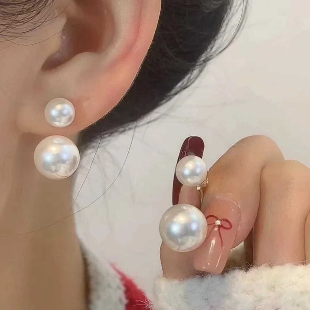 铜合金耳饰 一款两戴感耳夹2025新爆款轻奢小众无耳洞耳环女百搭