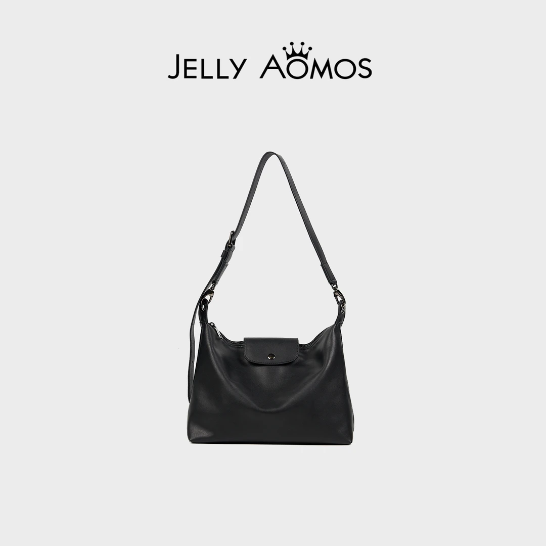 【顺琦手袋】Jellyaomos牛皮托特包时尚百搭女士小众腋下单JY6A0090