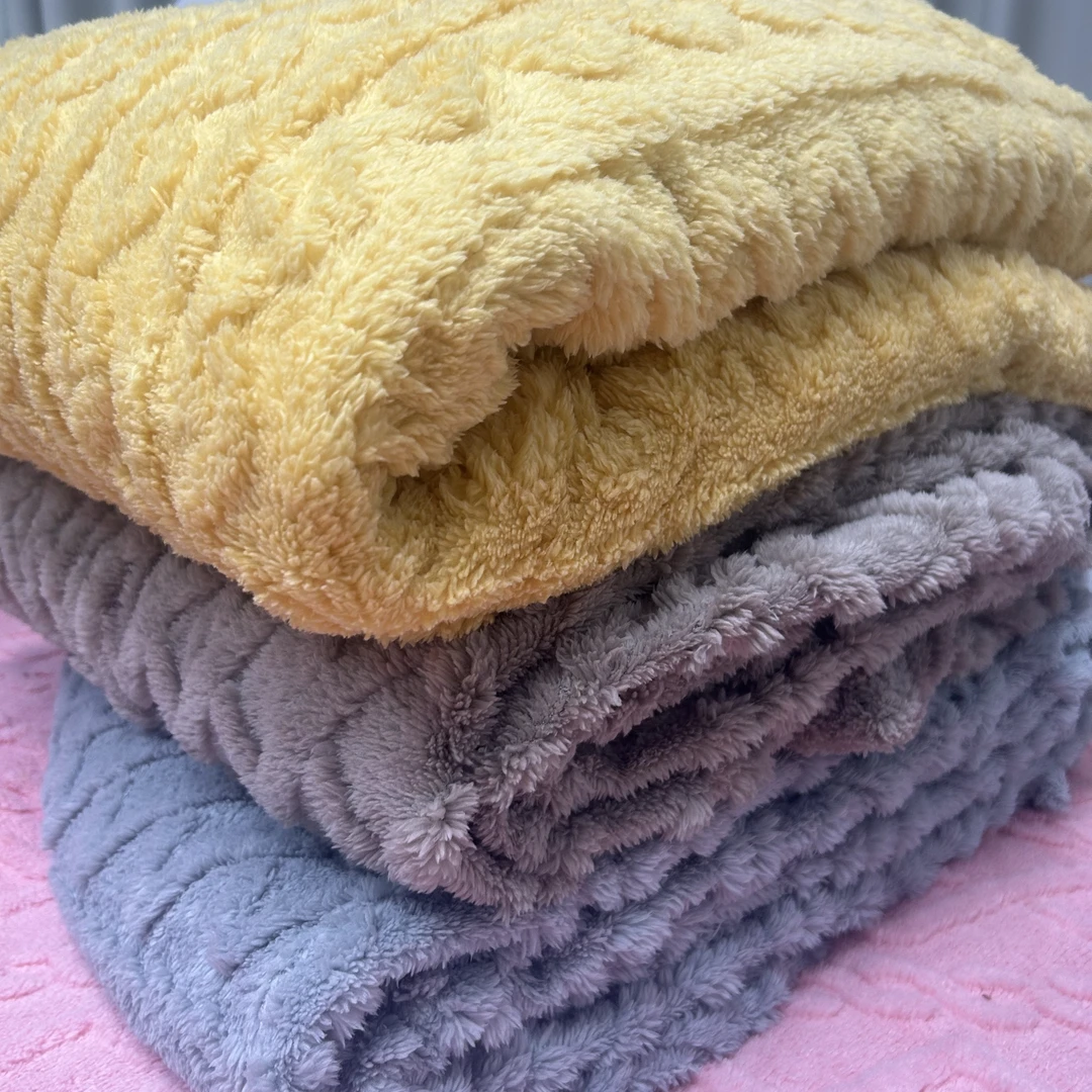 【宝正家居】冬季加厚保暖提花塔芙绒床单