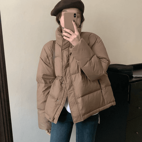网红爆款东大门韩版2023年新款羽绒服国标白鸭绒小个子冬季外套潮