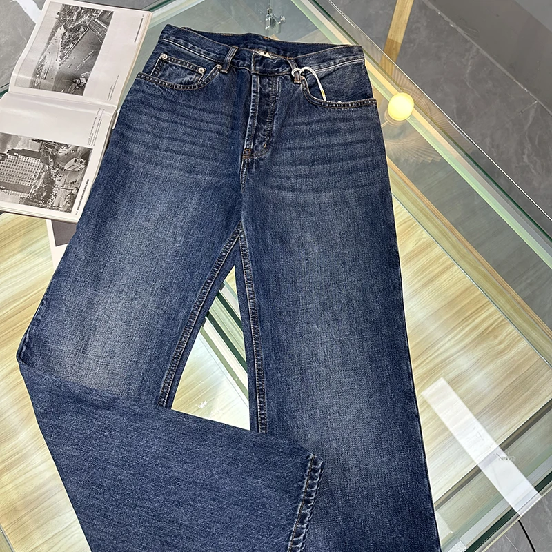 339号新款显瘦弹力修身喇叭牛仔裤X101001