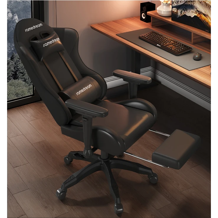 电竞椅可躺直播游戏座椅人体工学男生宿舍卧室家用舒适久坐电脑椅