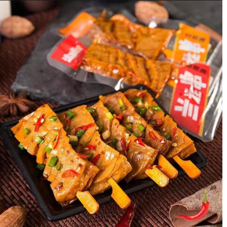 洽得有味湖南批发特产武冈卤兰花串豆干麻辣解馋休闲零食小吃