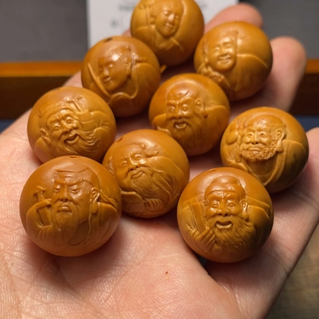 【闪购商品】橄榄核吊坠北*猪