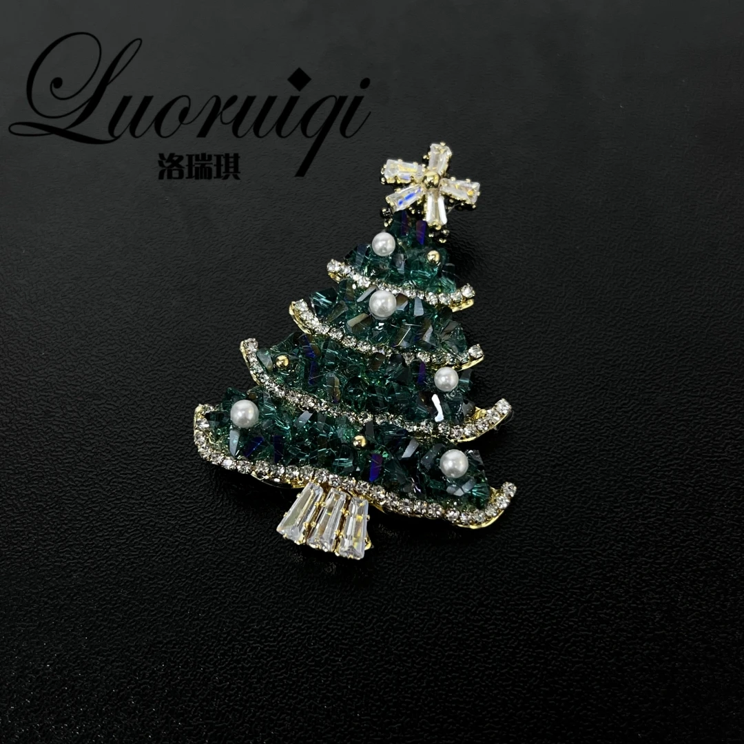 5158【圣诞树】气质轻奢时尚百搭高级精致设计感胸针