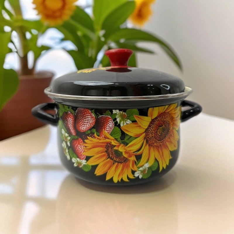 进口钢丝搪瓷汤锅