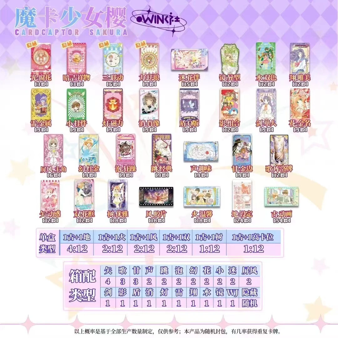 【对对碰】魔卡少女樱 国产二创收藏卡牌（默认代拆）