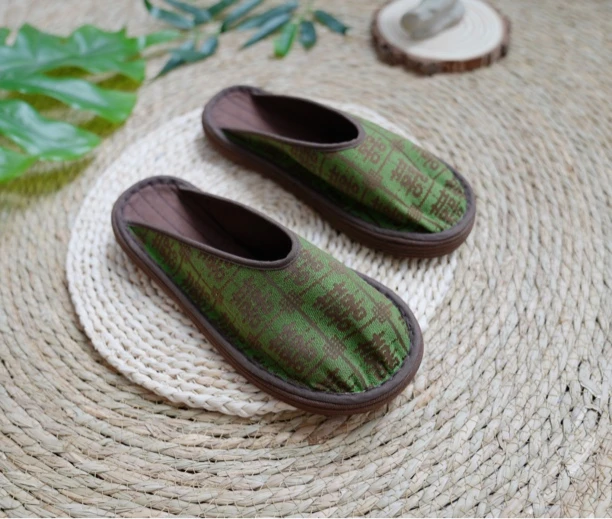 今惜古非遗纯手工布底春秋软底复古轻便夏季居家舒适透气百搭拖鞋