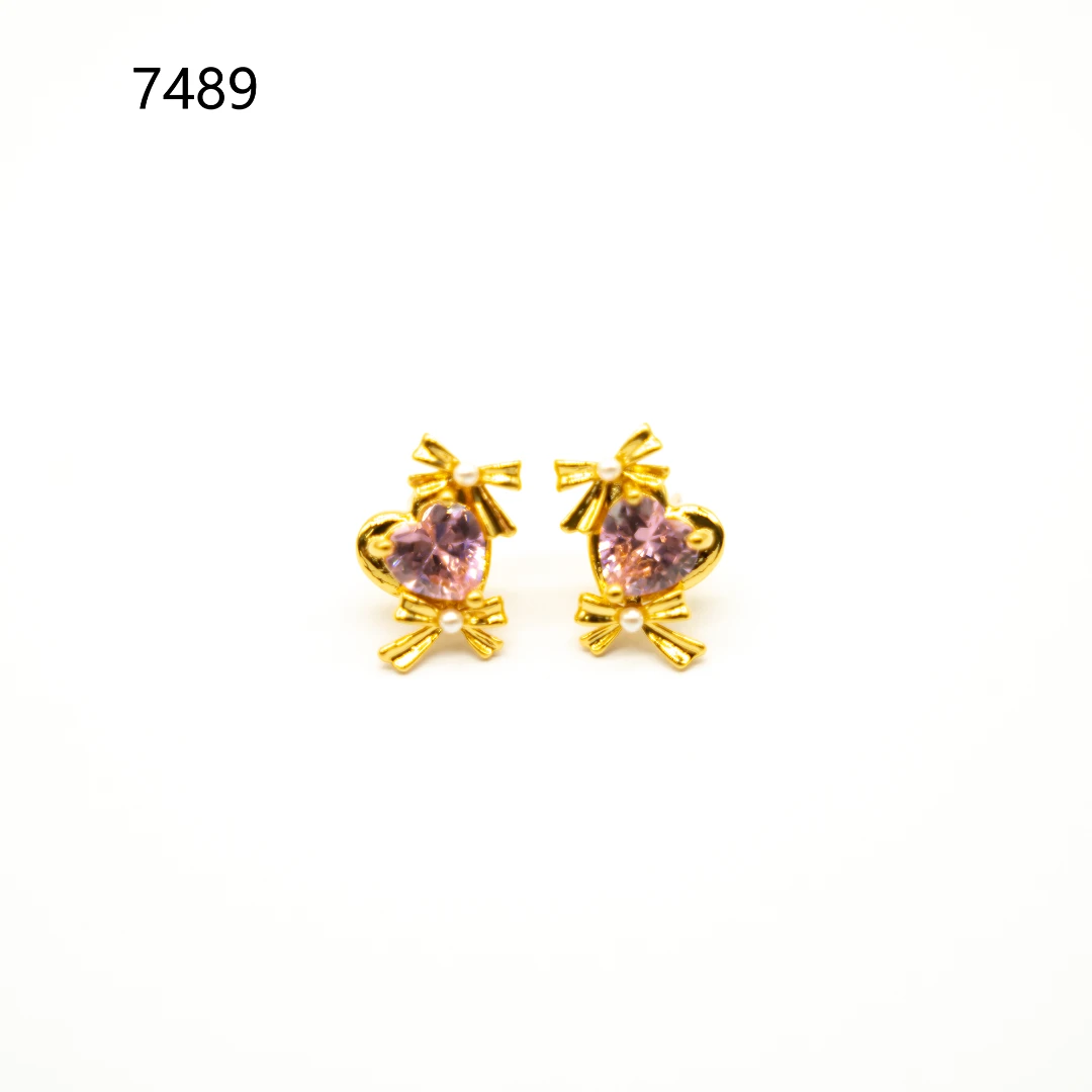 铜合金耳饰 设计师气质耳环小众设计高级感耳环耳饰～7489