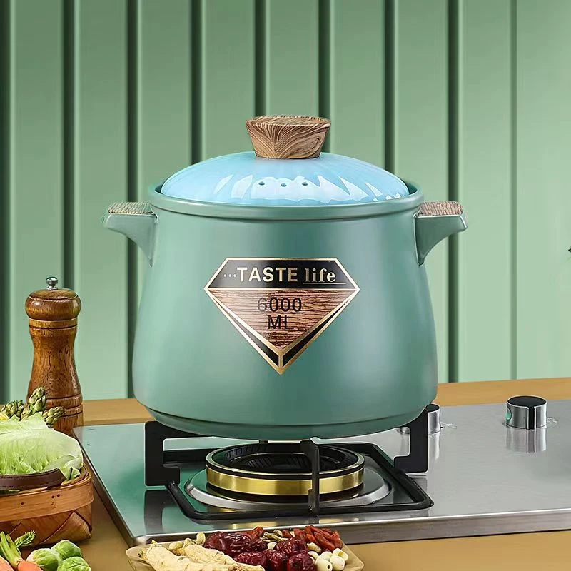 砂锅炖锅家用燃气煤气专用陶瓷煲砂锅煲耐高温汤锅陶瓷锅煲仔饭锅