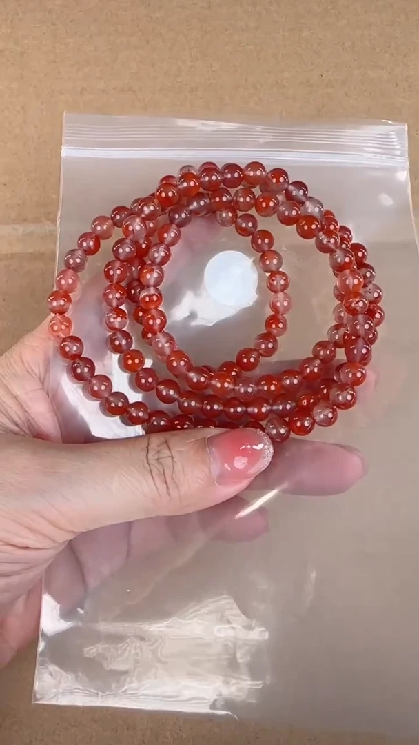【闪购商品】南红玛瑙手链未镶嵌原矿无优化无裂手链