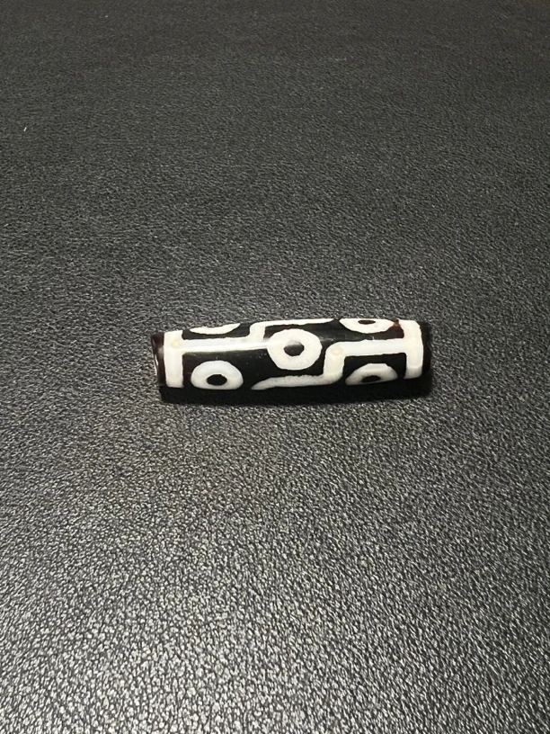 黑白手工台珠，博古九眼