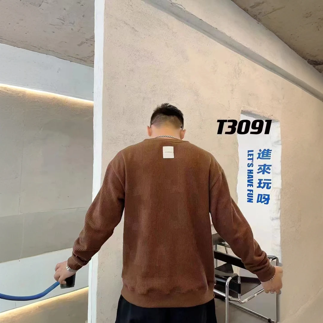 男士加厚帅酷时尚休闲长袖款针织衫