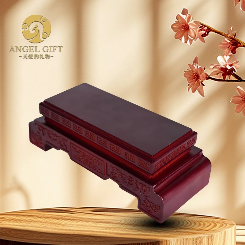 精美底座摆件底座玉石居家客厅玄关办公室装饰开业搬家乔迁送礼物