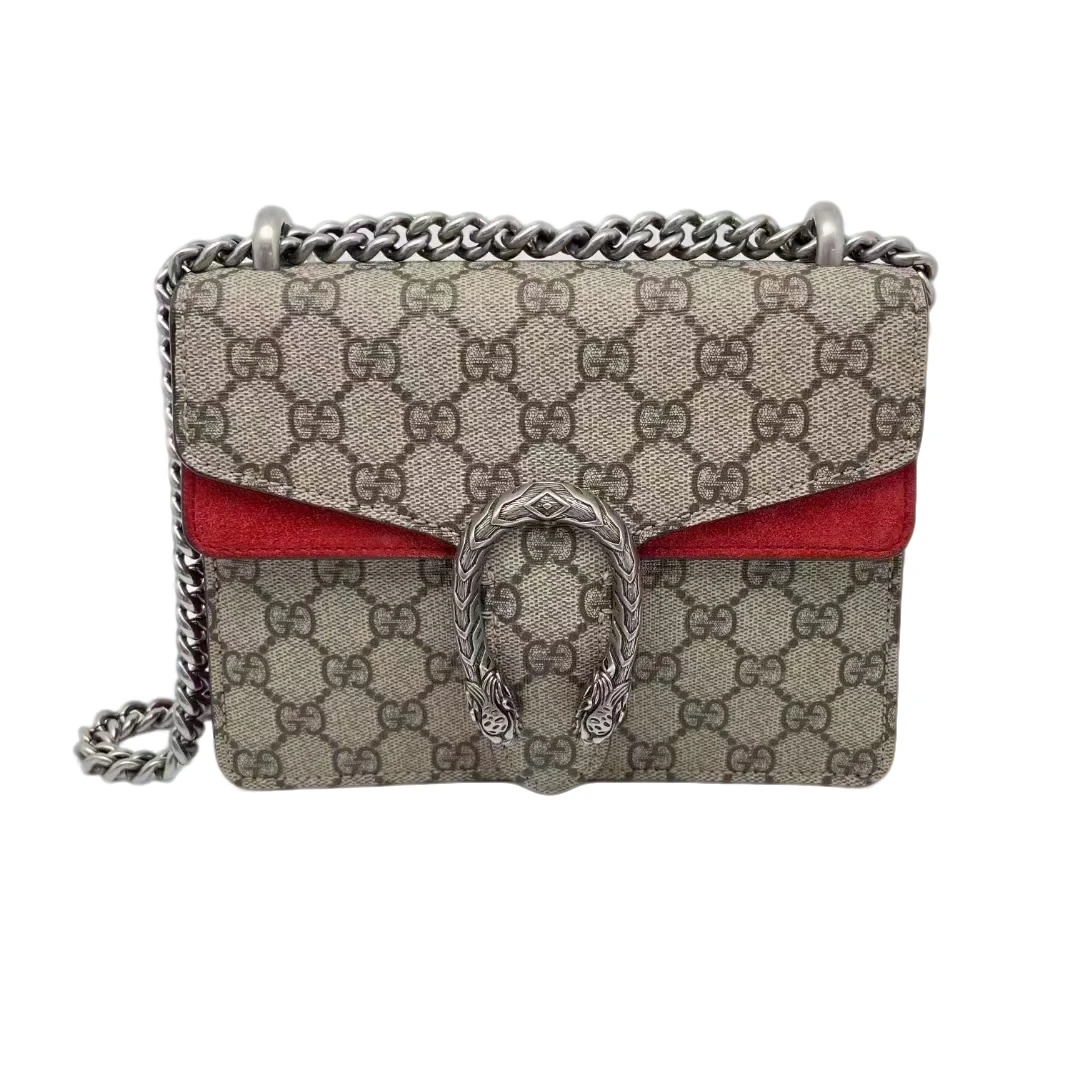 95新 GUCCI/古驰 酒神 红拼 小号