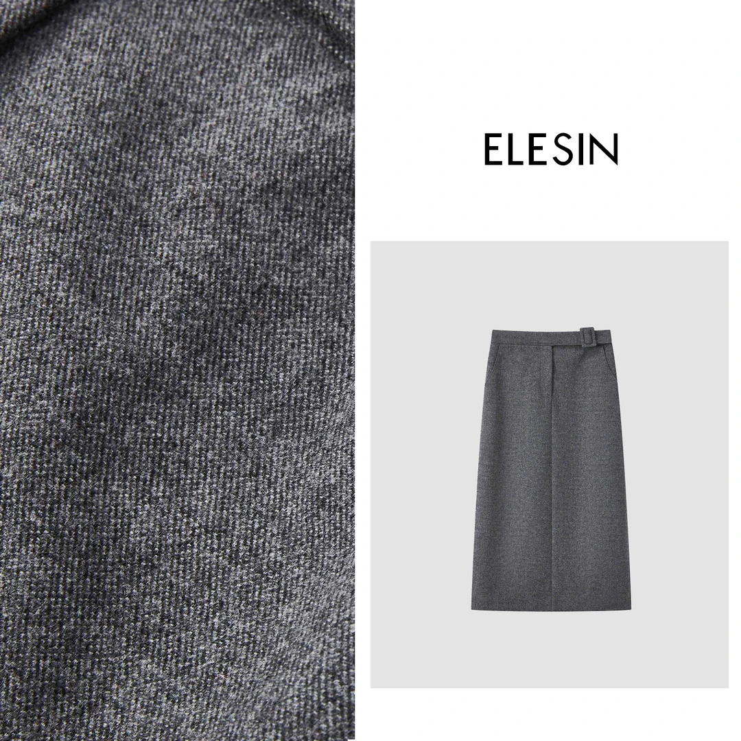 rose【秀场裙】显瘦百搭通勤直筒半身裙 BQ240052