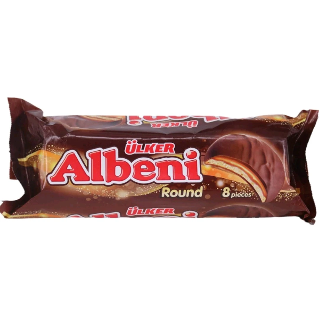 Ulker优客牌Albeni(阿拉巴尼）320g巧克力夹心饼干土耳其进口食品
