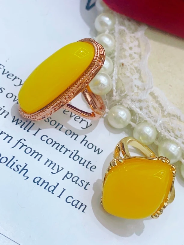 合金玻璃戒指 tahlidi kahirwa  pason uzuk 粉丝福利