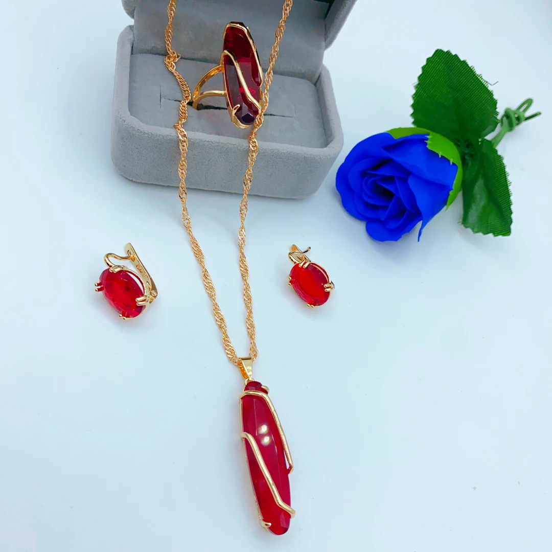 合金玻璃耳饰 qong nogay yurux 三件套 粉丝福利