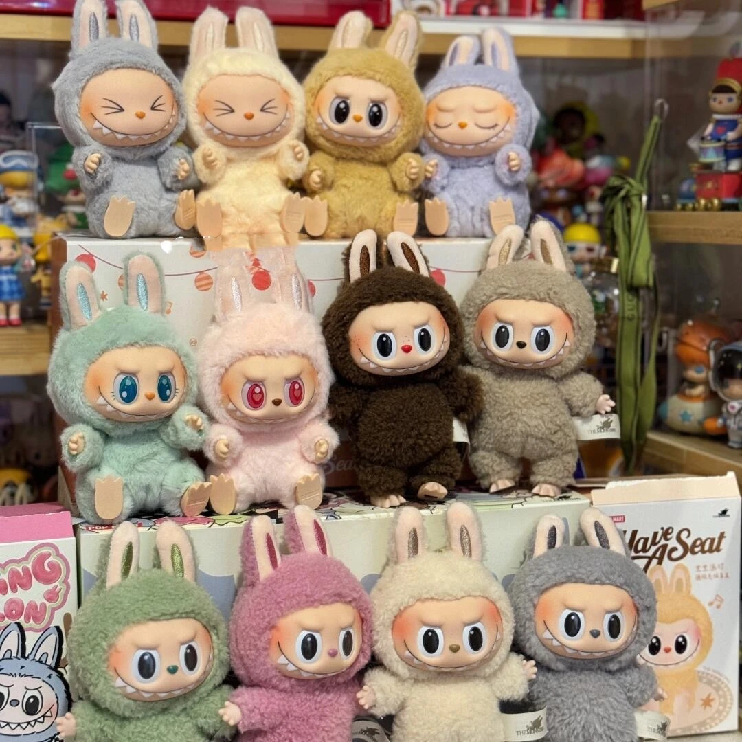 【直播专属】1代马卡龙盲盒&2代坐坐派对盲盒毛绒公仔挂件