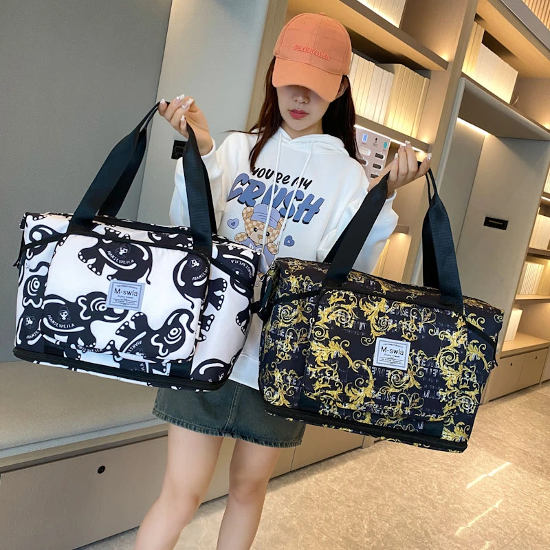 旅行包套拉杆行李包短途出差包包上下班登机包运动大容量健身包