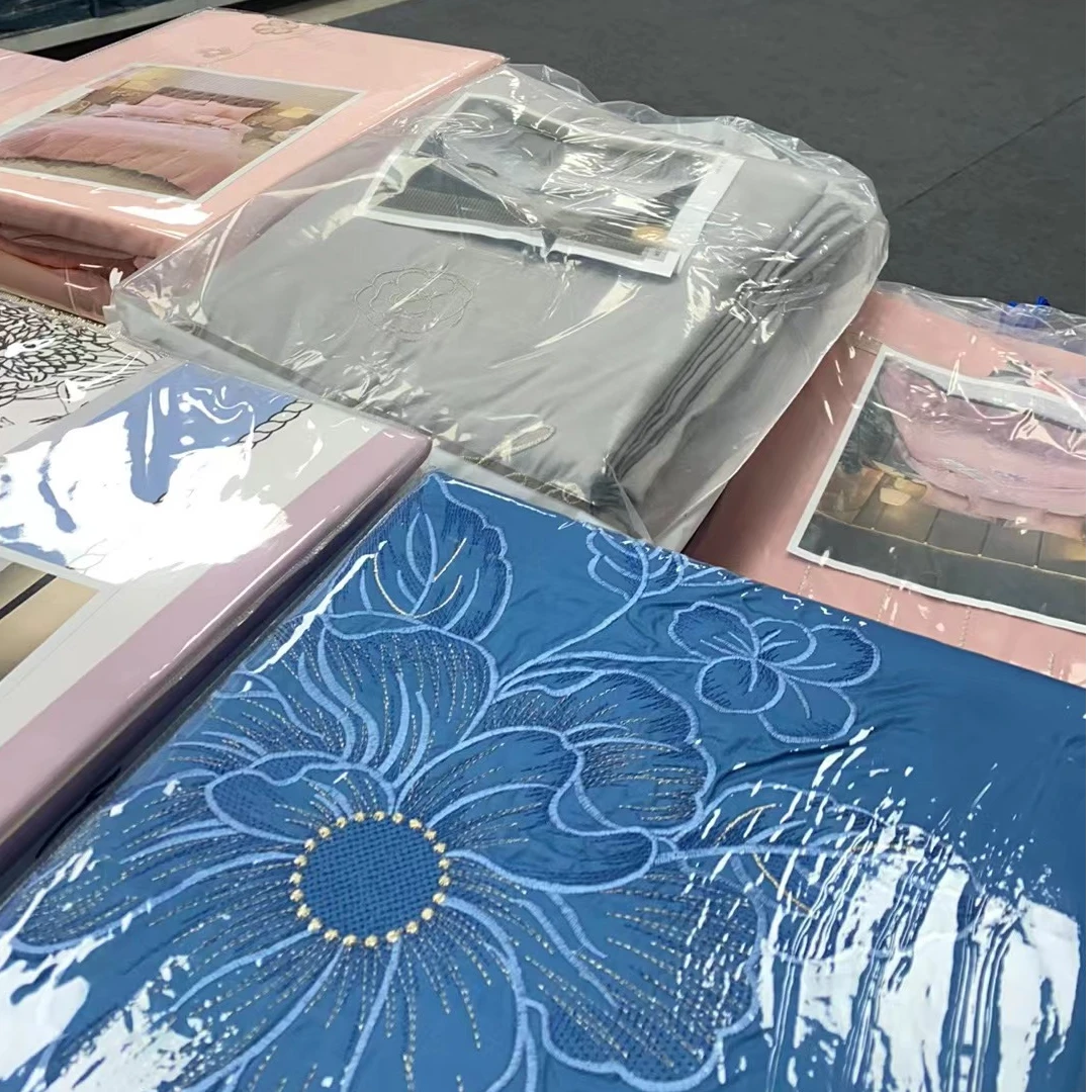 根据主播讲解下单孤品床上用品四件套床单被套